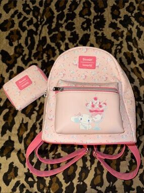 Loungefly Pink Cinnamoroll Ice Cream Mini Backpack 💖WITH WALLET💖